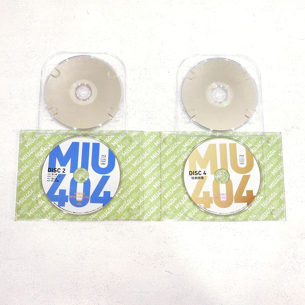 小牧店】TVドラマ 「MIU404」 ディレクターズカット版 Blu-ray BOX（4