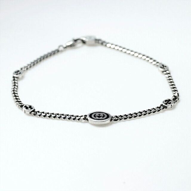【新品】グッチ GUCCI アクセサリー メンズ 678657 J8410 8191 インターロッキングG