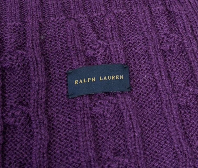RALPH LAUREN｜ラルフローレン ポニー刺繍 ケーブル編み ハーフ