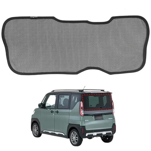 [GeTor] デリカミニ B3系 リアガラス サンシェード メッシュカーテン 三菱 専用 デリカミニ DELICA MINIB3系 B34A B35A B37A B38A型 2023年5月? 車 リアウィンドウ用サンブロッカー 後部ウインド b3c95fa5