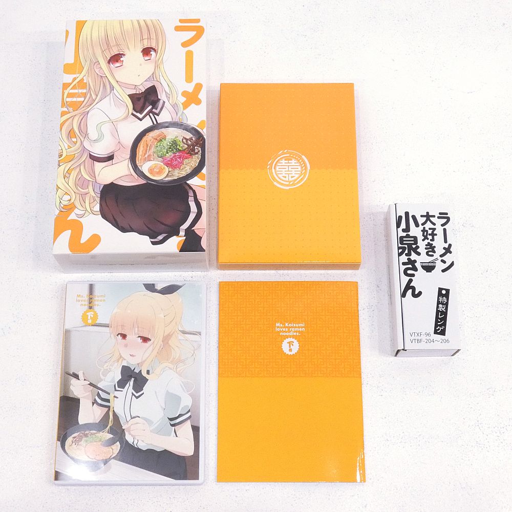 小牧店】TVアニメ「ラーメン大好き小泉さん」 Blu-ray Disc 上・下巻