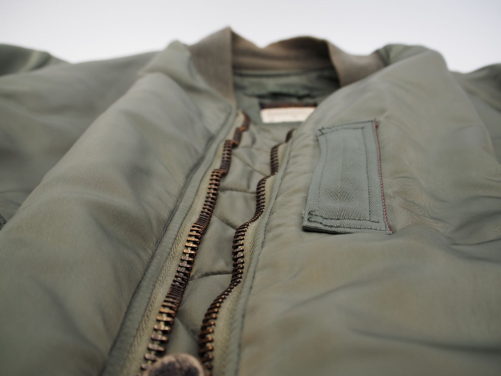 ALPHA INDUSTRIES B-15D MOD フライトジャケット USA製 サイズ40 説明