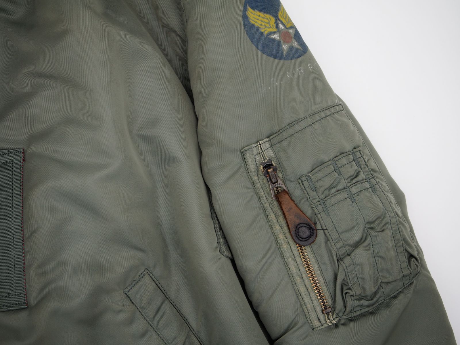 ALPHA INDUSTRIES B-15D MOD フライトジャケット USA製 サイズ40 説明