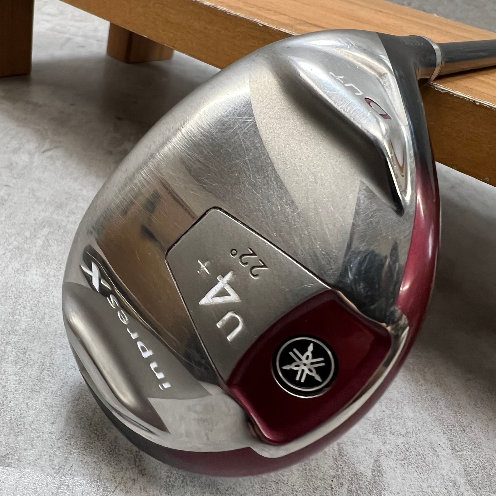 ヤマハ インプレス X D メンズゴルフ ユーティリティ U4 22° カーボン