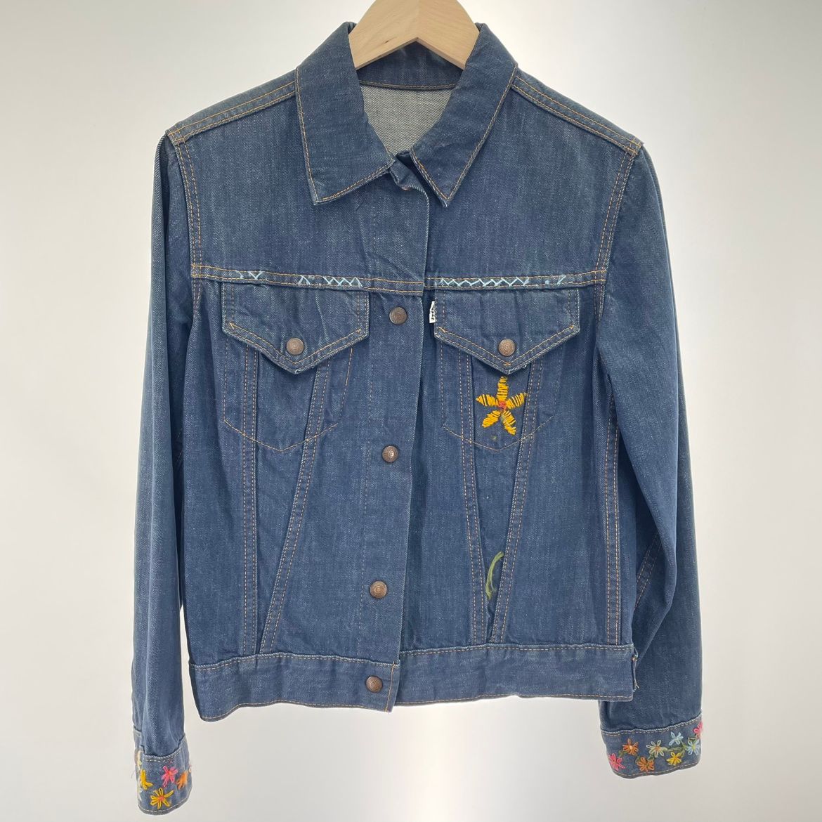 【中古】Levi's for gals 60～70s サードタイプデニムJKT ビッグE[91][240091355830] 中古】Levi's for gals 60～70s サードタイプデニムJKT ビッグE[91