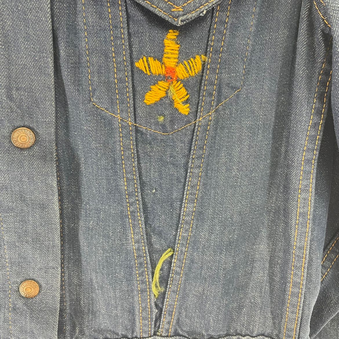 中古】Levi's for gals 60～70s サードタイプデニムJKT ビッグE[91