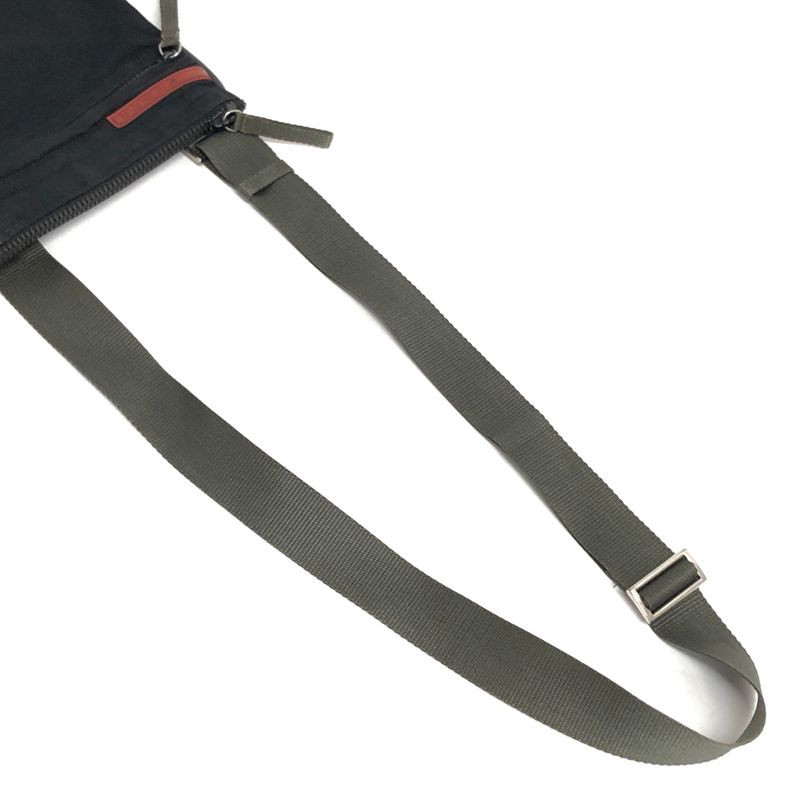 【美品】プラダスポーツ　PRADA SPORTメッシュ　ショルダー　サコッシュ 現状渡し品】 PRADA SPORTS プラダスポーツ SHOULDER BAG ショルダー