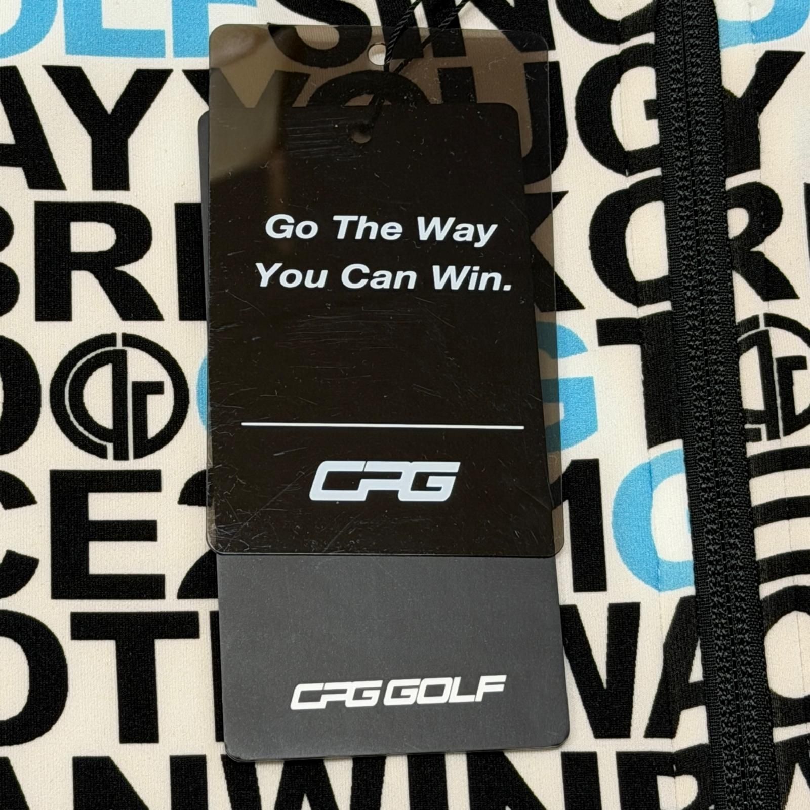 参考上代35200円 未使用 CPG GOLF ZIPストレッチトラックジャケット