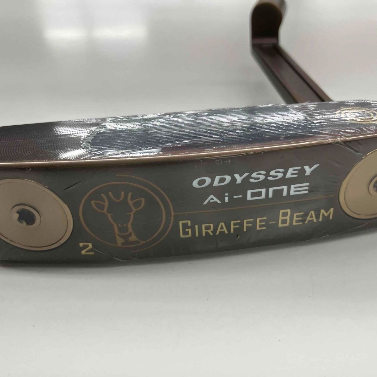 【新品】オデッセイ Ai-ONE GIRAFFE-BEAM パター　#2　STROKE LAB 90シャフト　33インチ