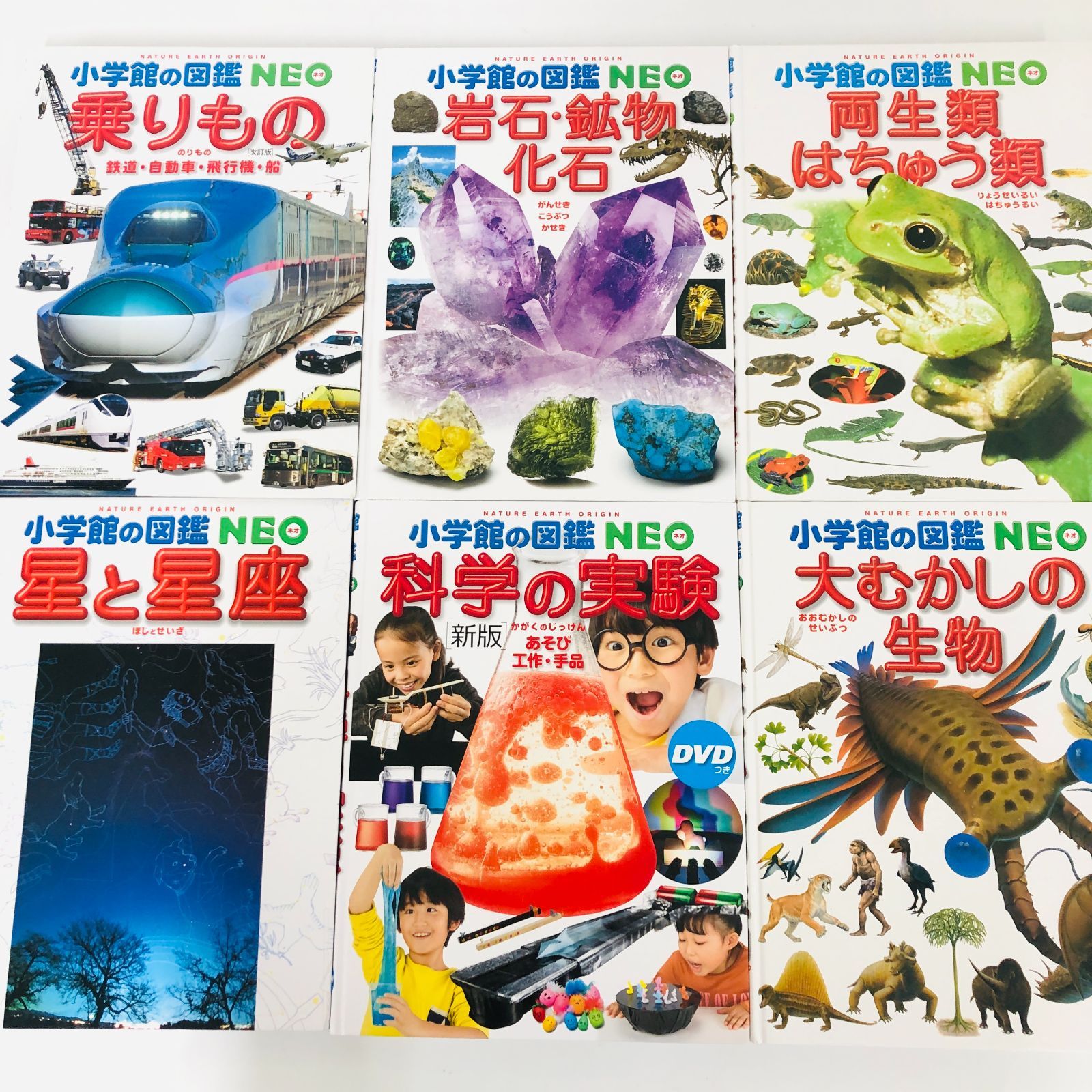 ◇[F]図鑑まとめ売り 13冊 小学館の図鑑NEO DVD4枚付 - メルカリ