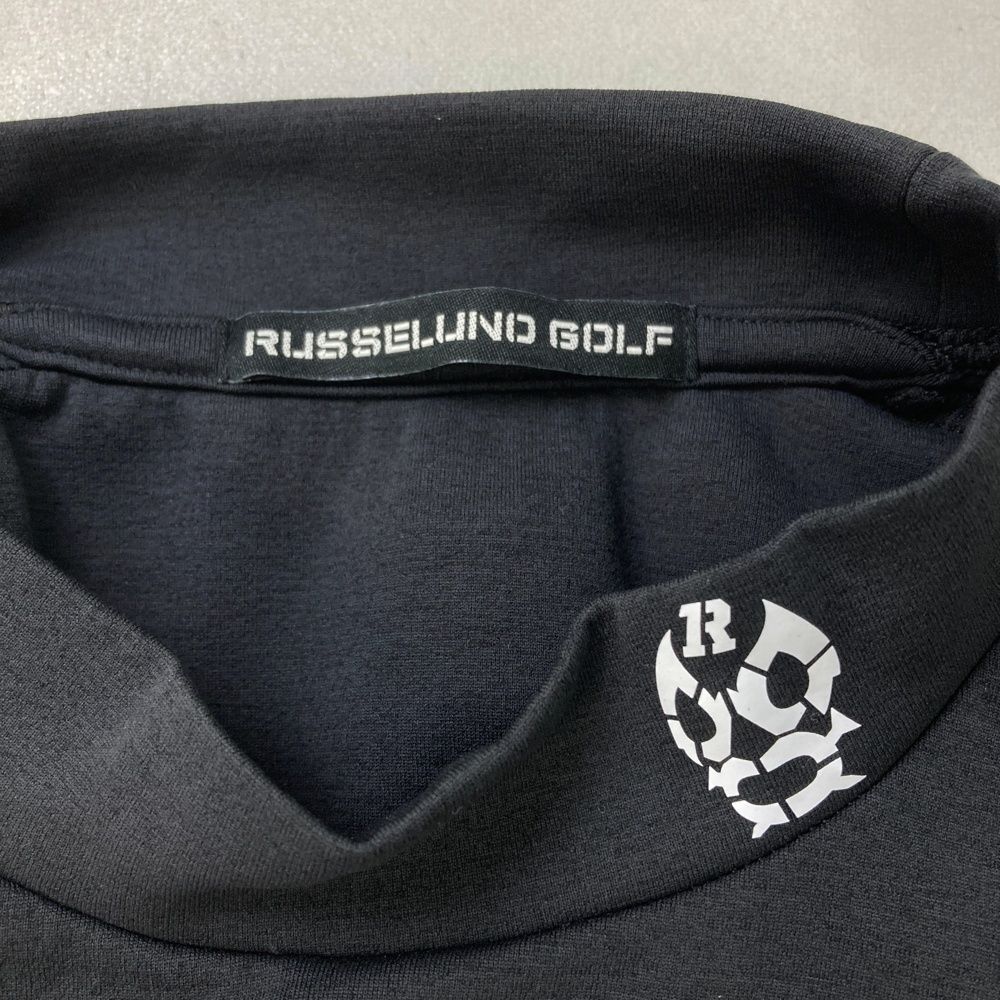 サイズ：2 RUSSELUNO ラッセルノ ルチャ モックネック半袖Tシャツ