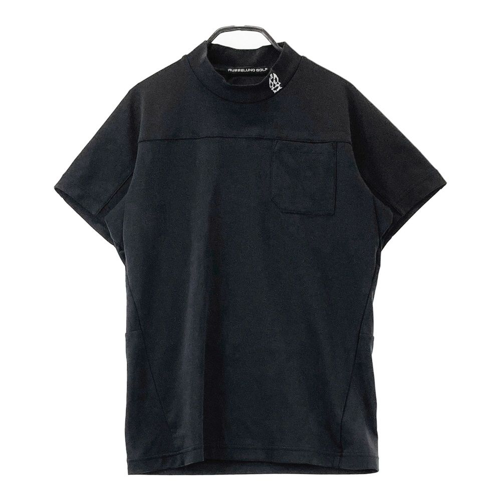 サイズ：2 RUSSELUNO ラッセルノ ルチャ モックネック半袖Tシャツ