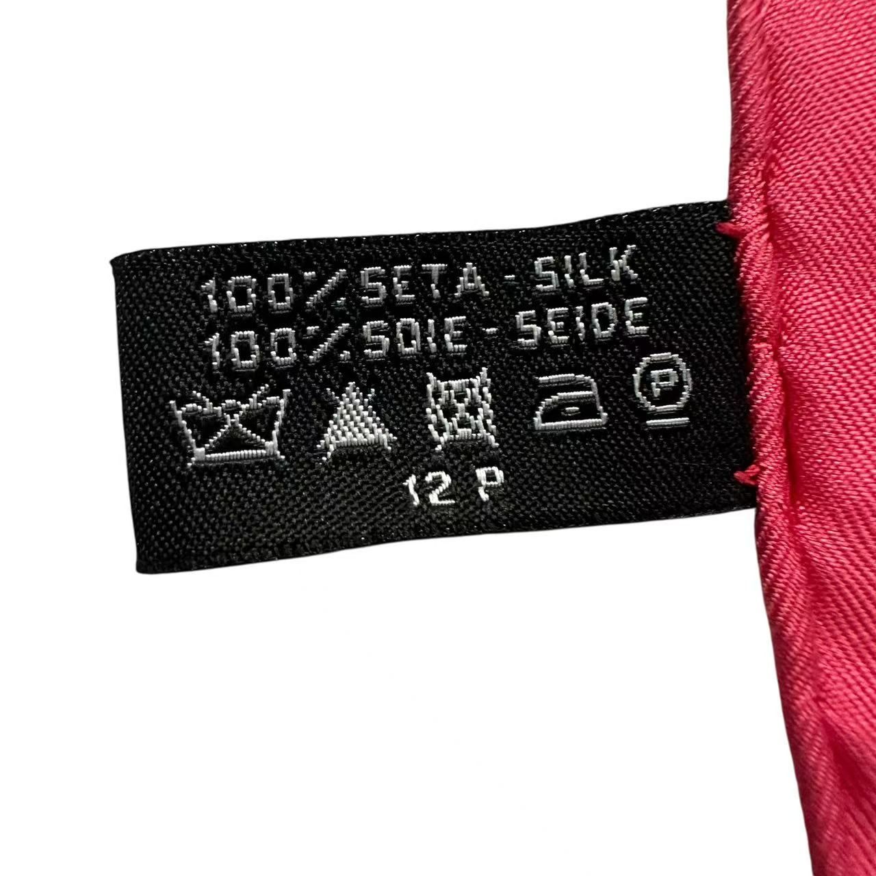 美品 CHANEL シャネル ロング スカーフ カメリア ココマーク プリント
