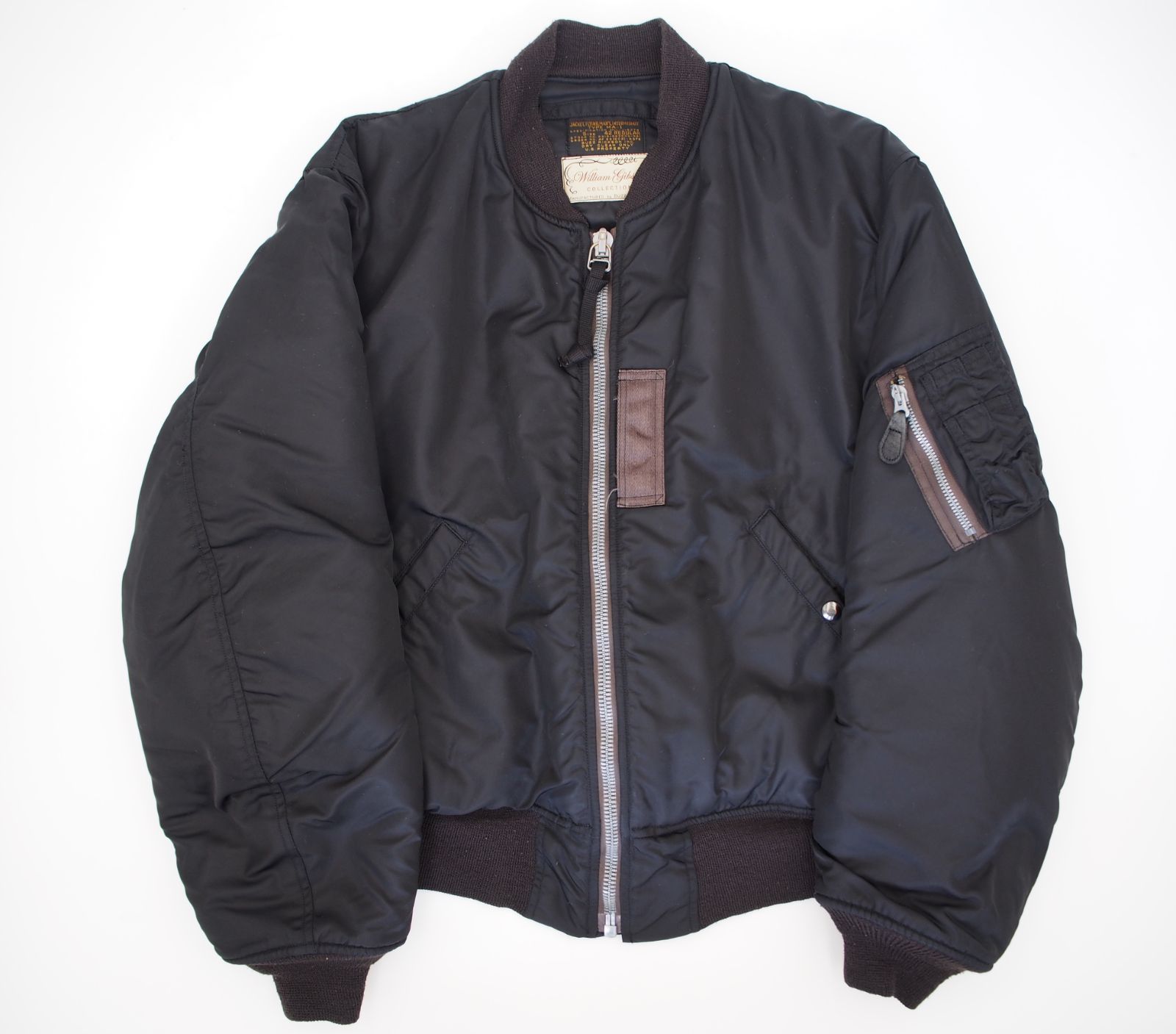 Buzz Rickson's BR11180 William Gibson MA-1 ブラック 40 - メルカリ