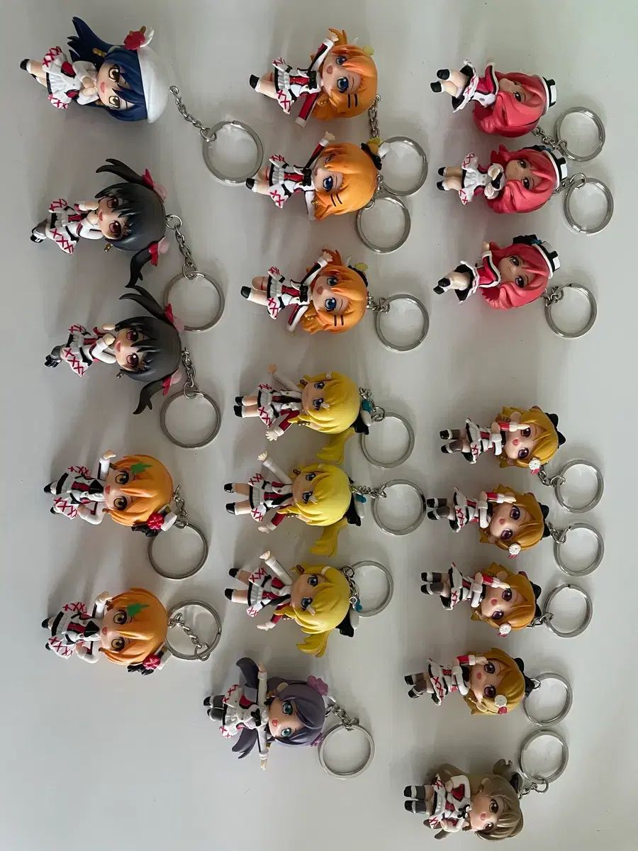 B級 在庫処分) ラブライブ！ ねんどろいど キーホルダー 20個 まとめ 出品