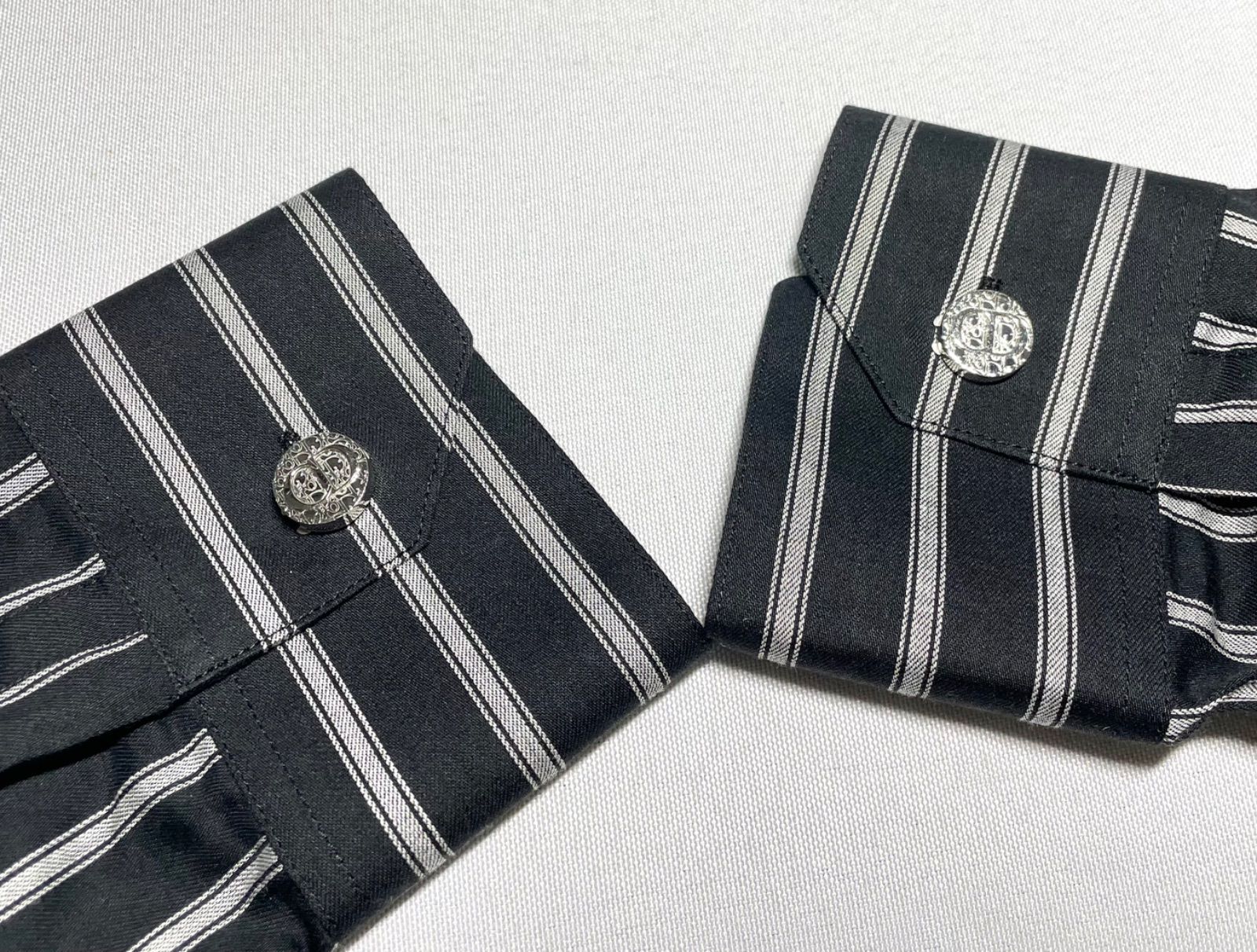 美品 [近年モデル] DIOR ディオール CDロゴ オブリーク カフスボタン