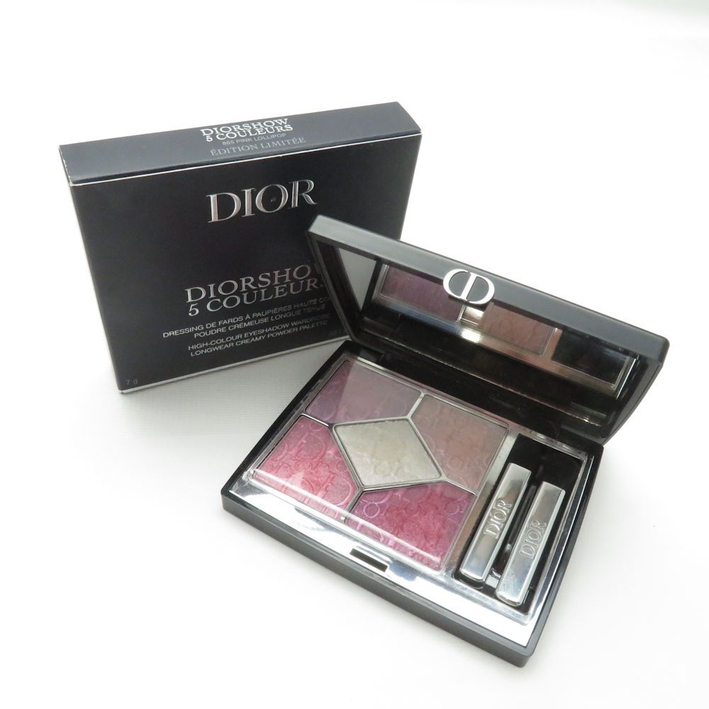 美品 Dior ディオール ショウ サンククルール アイシャドウ 残量多 865 ピンクロリポップ 限定 BK1711T