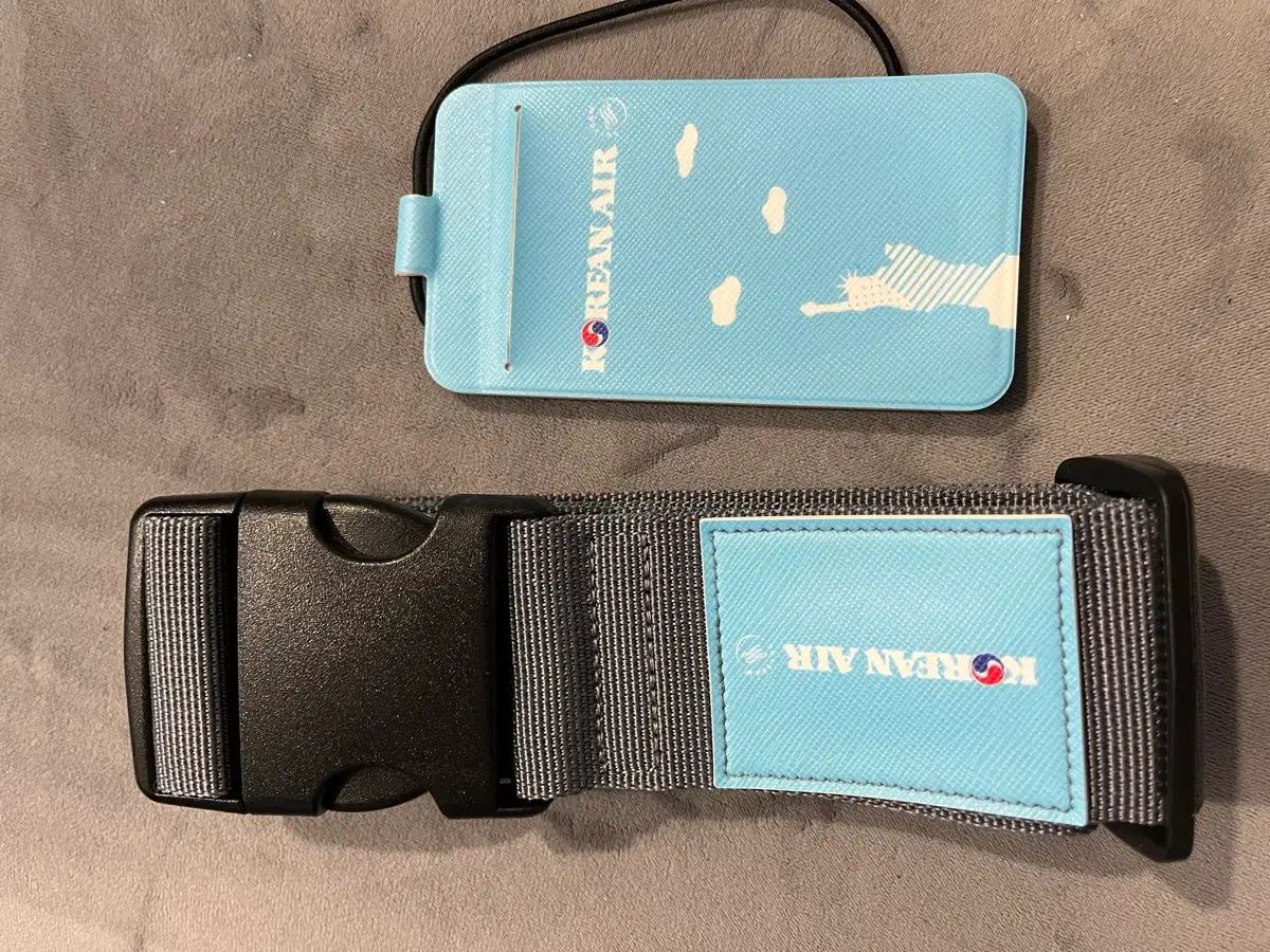 大韓航空(Korean Air) 荷物 ネームタグ ベルト セット