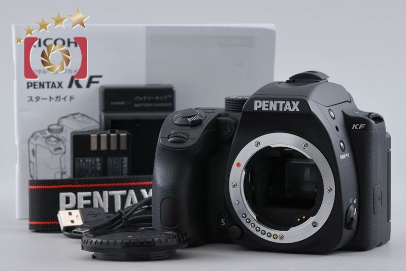 【中古】PENTAX ペンタックス KF ブラック デジタル一眼レフカメラ シャッター回数僅少
