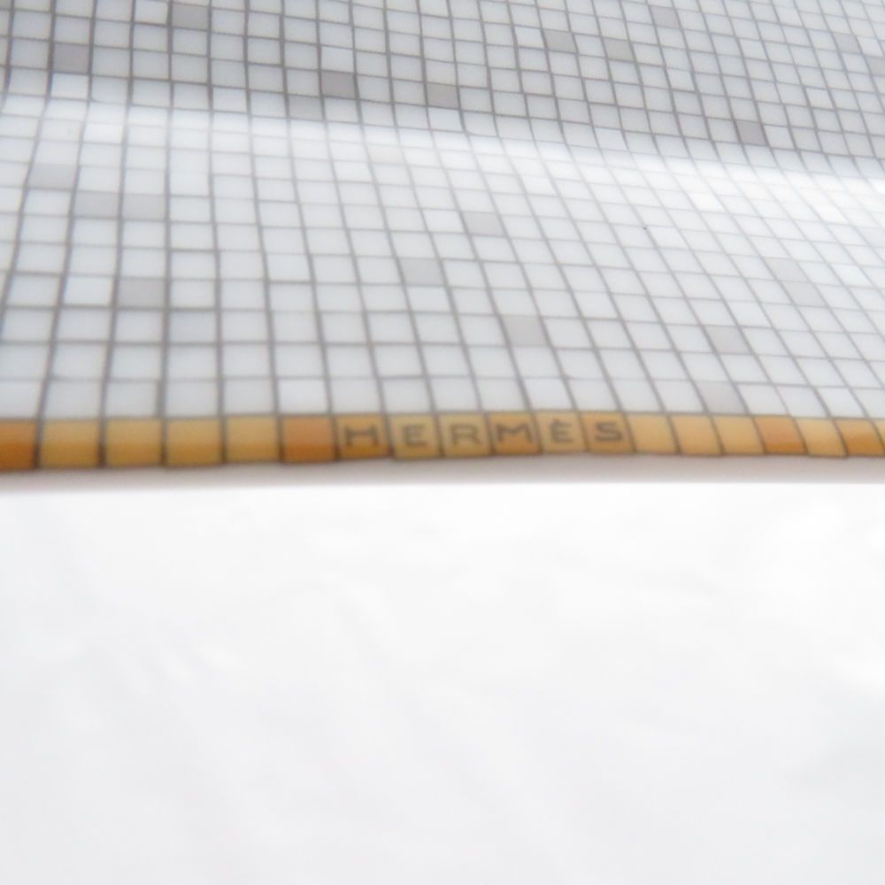 未使用 HERMES エルメス モザイク 24 No3 プチカレ 15cmプレート 中皿