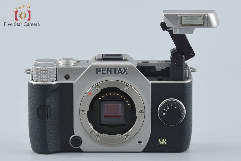 中古】PENTAX ペンタックス Q7 ズームレンズキット シルバー