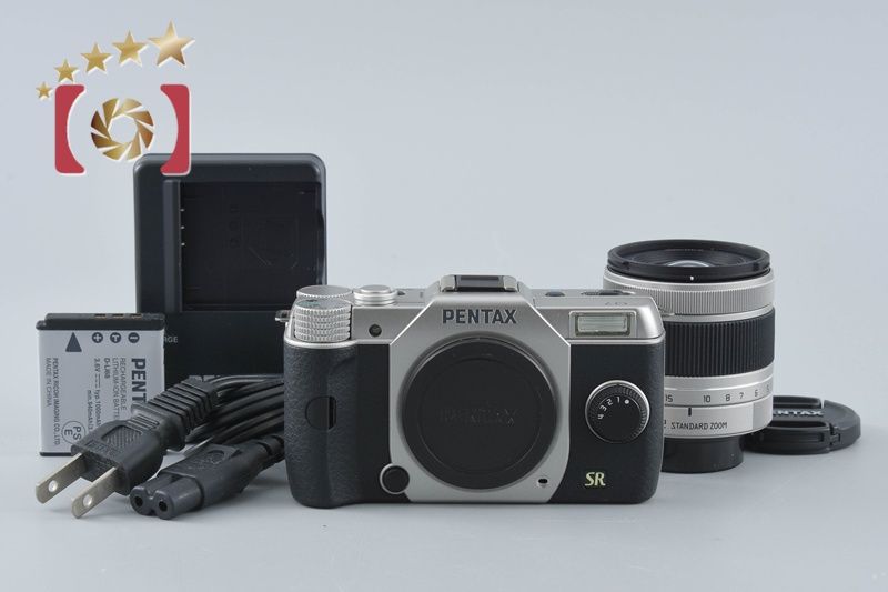 中古】PENTAX ペンタックス Q7 ズームレンズキット シルバー