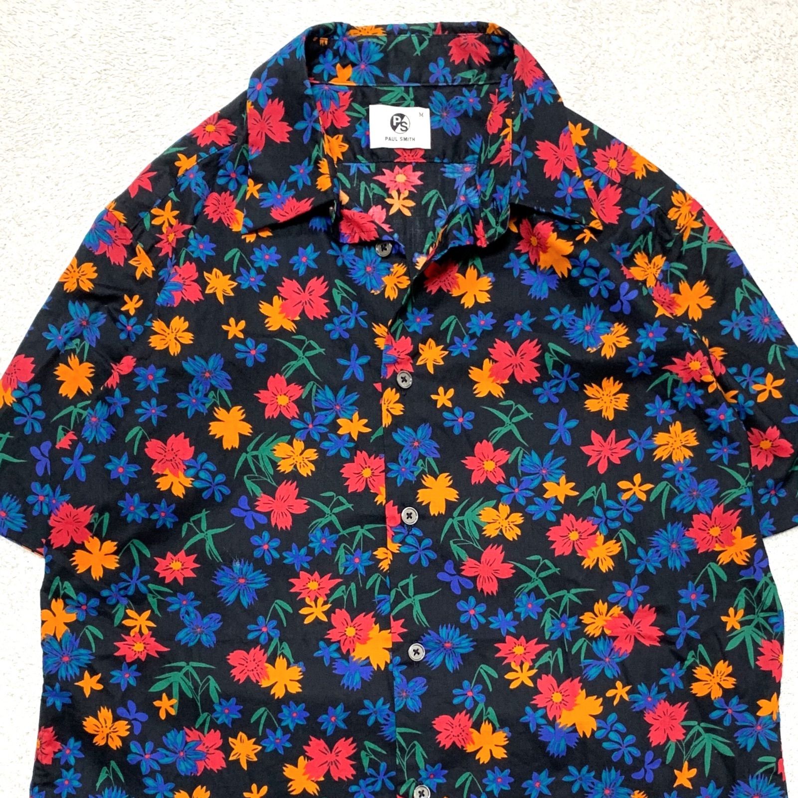 Paul Smith BAMBO FLORAL PRINT S/S SHIRTS 花柄シャツ 総柄