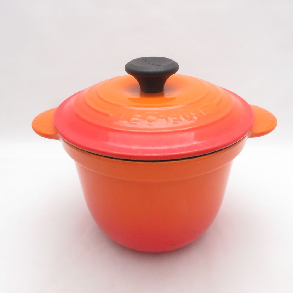 Le Creuset ルクルーゼ ココット エブリィ 両手鍋 18cm ご飯 炊飯 SN598H2 6,720円