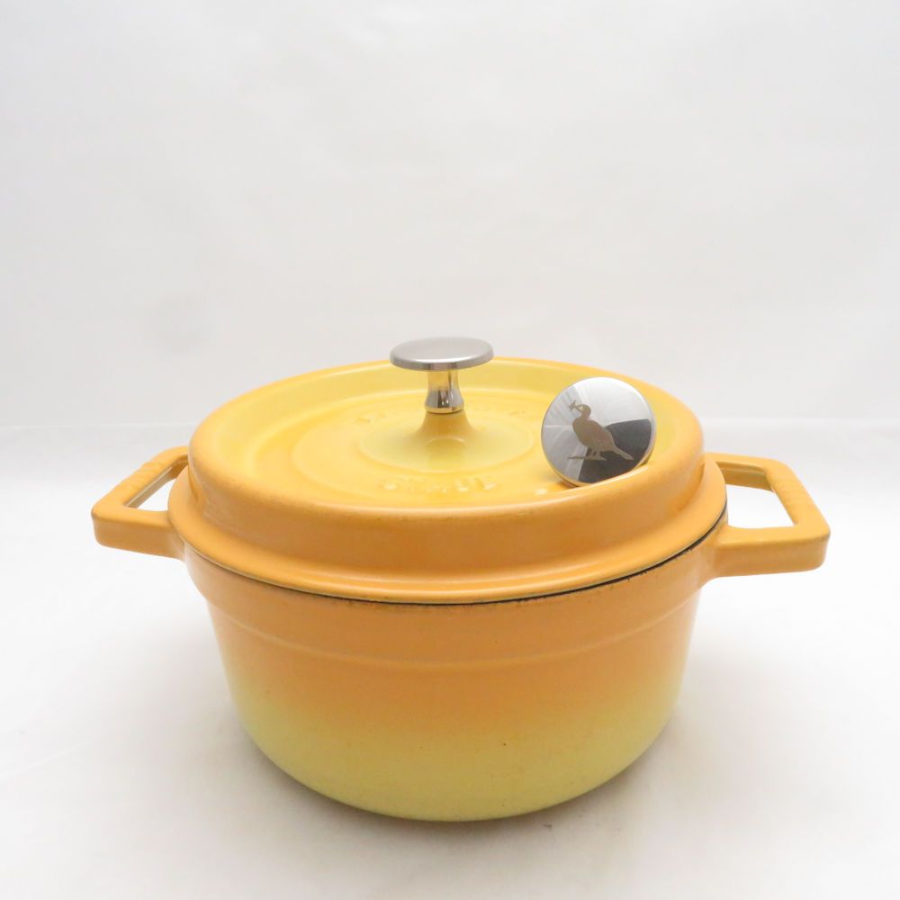 STAUB ストウブ ピコ ココット ラウンド 両手鍋 20cm SO4129Z - メルカリ