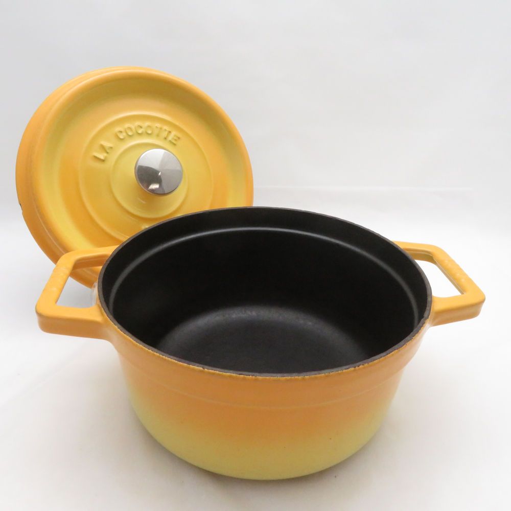 STAUB ストウブ ピコ ココット ラウンド 両手鍋 20cm SO4129Z - メルカリ