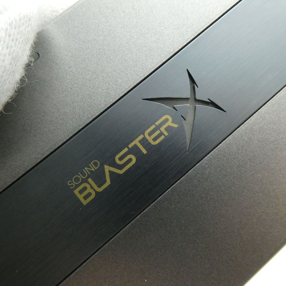 美品 CREATIVE クリエイティブ SOUND BLASTER X G6 ポータブルアンプ