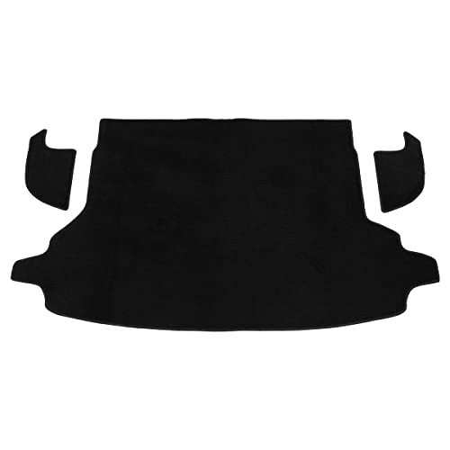 N◆FJCRAFT 【F1】 スバル 互換品 フォレスター SK系 ラゲッジマット トランクマット カーゴマット 一体型 日本製 カーフィール加工 (ブラック)