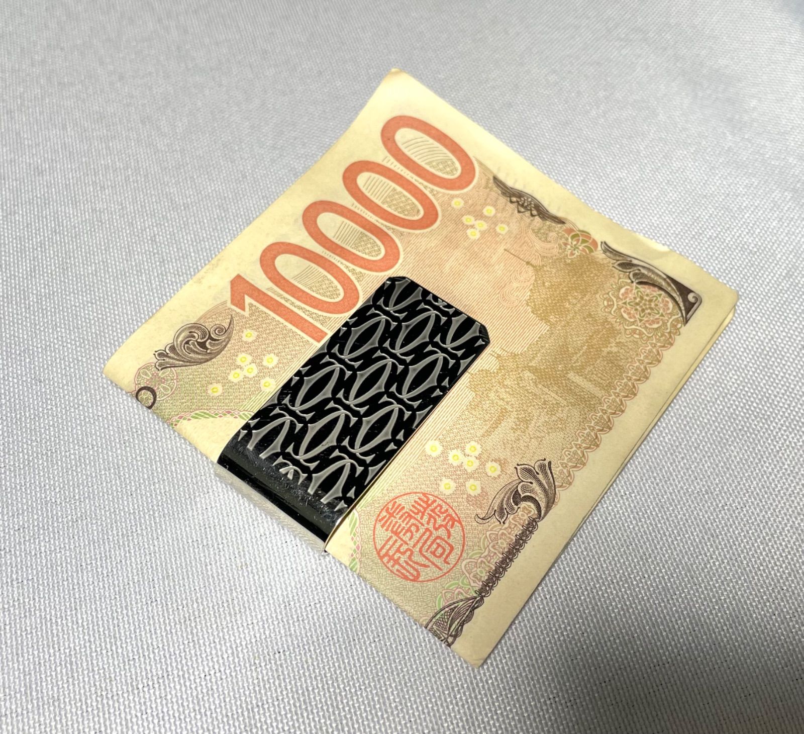 美品 Cartier C ドゥ カルティエ デコール マルチロゴマネークリップ