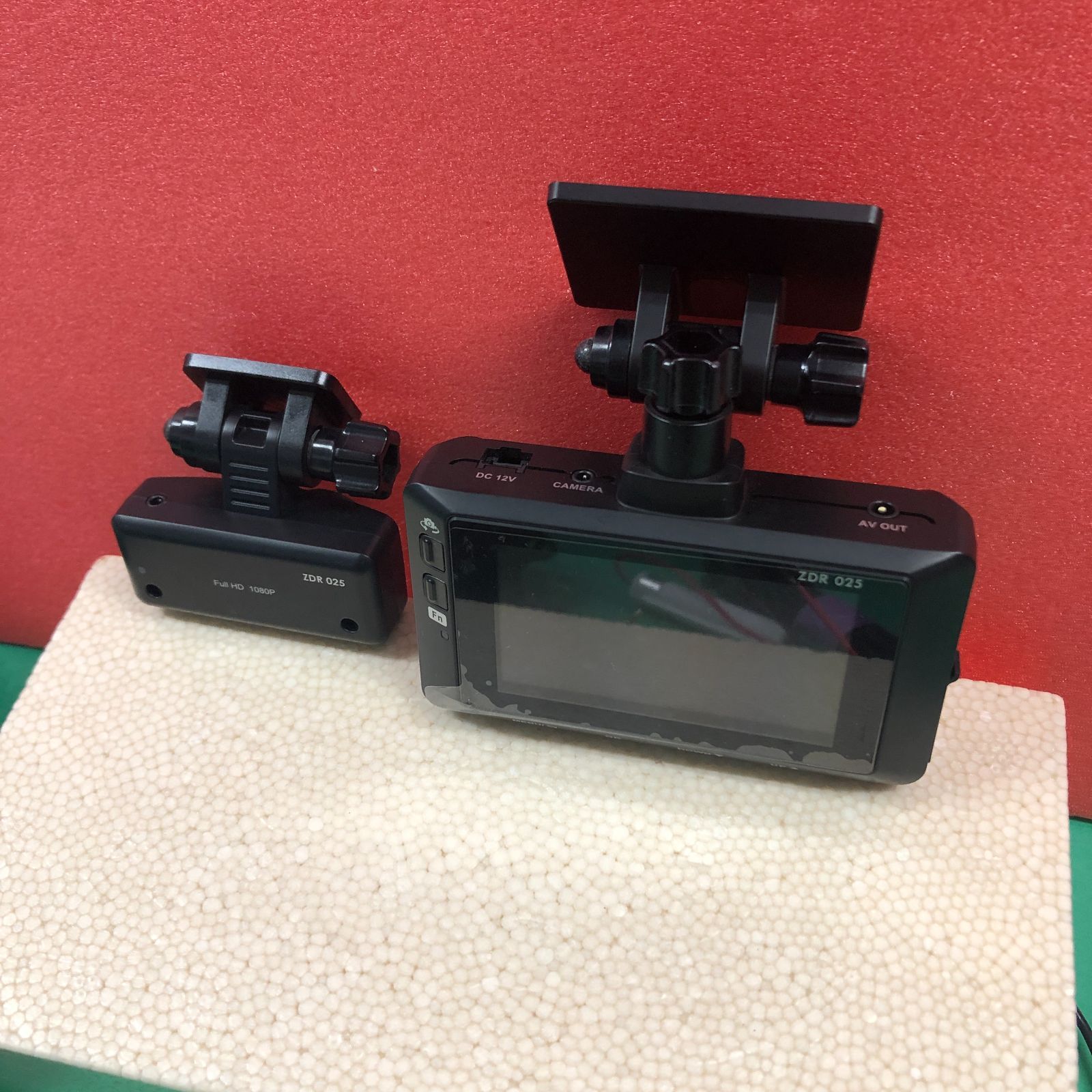 コムテック ドライブレコーダー ZDR 025 前後 2カメラ ドラレコ フルHD