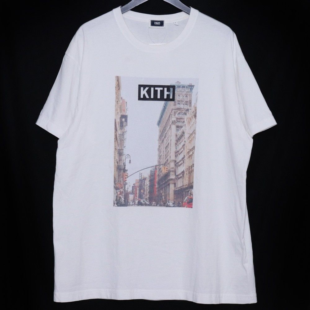 トップス KITH NYC SOHO VINTAGE TEE L KITH NYC Soho Vintage Tee Lサイズ ホワイト - メルカリ