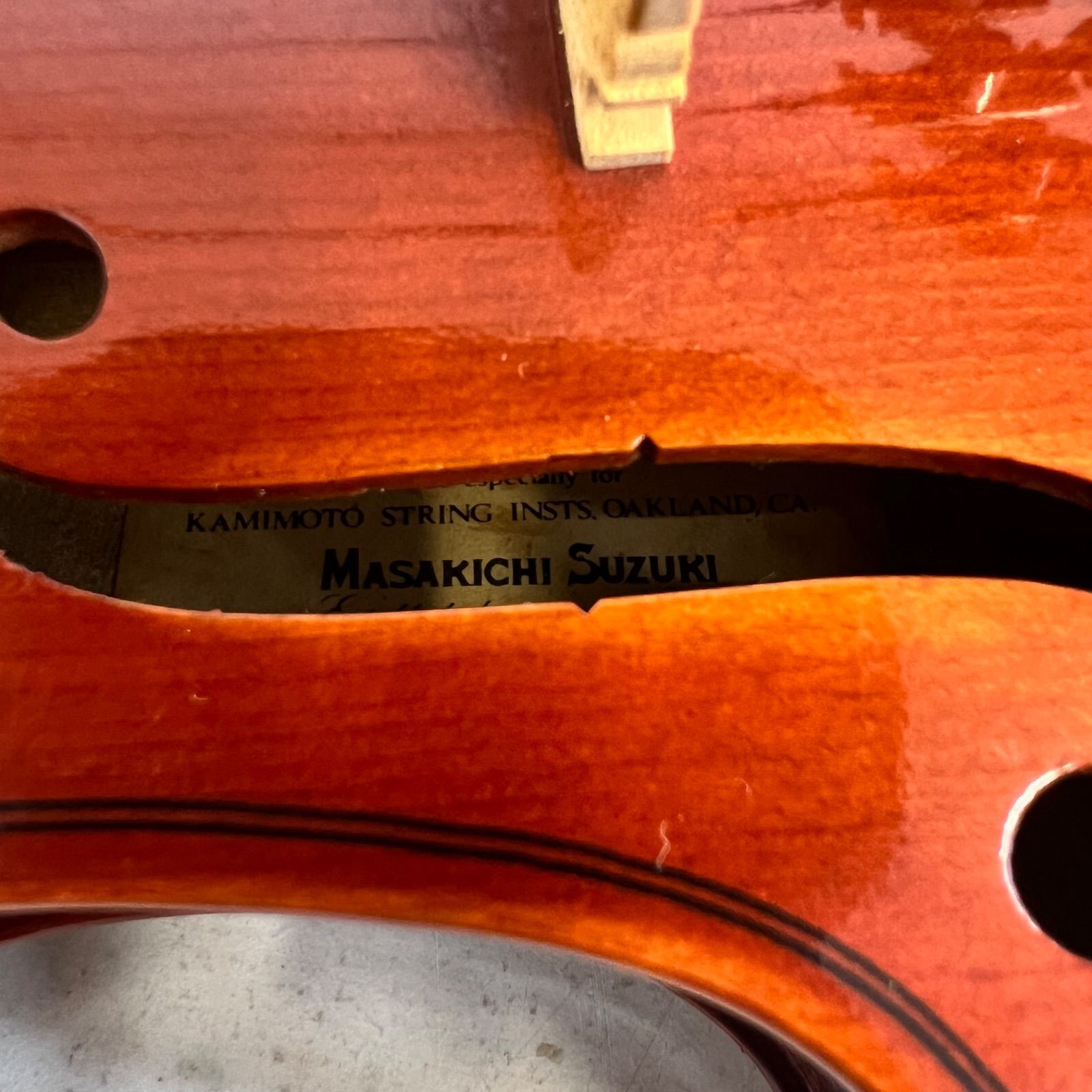 suzuki violin 4/4 no.220 ハードケース 弓 中古品 Suzuki 4/4 Violin