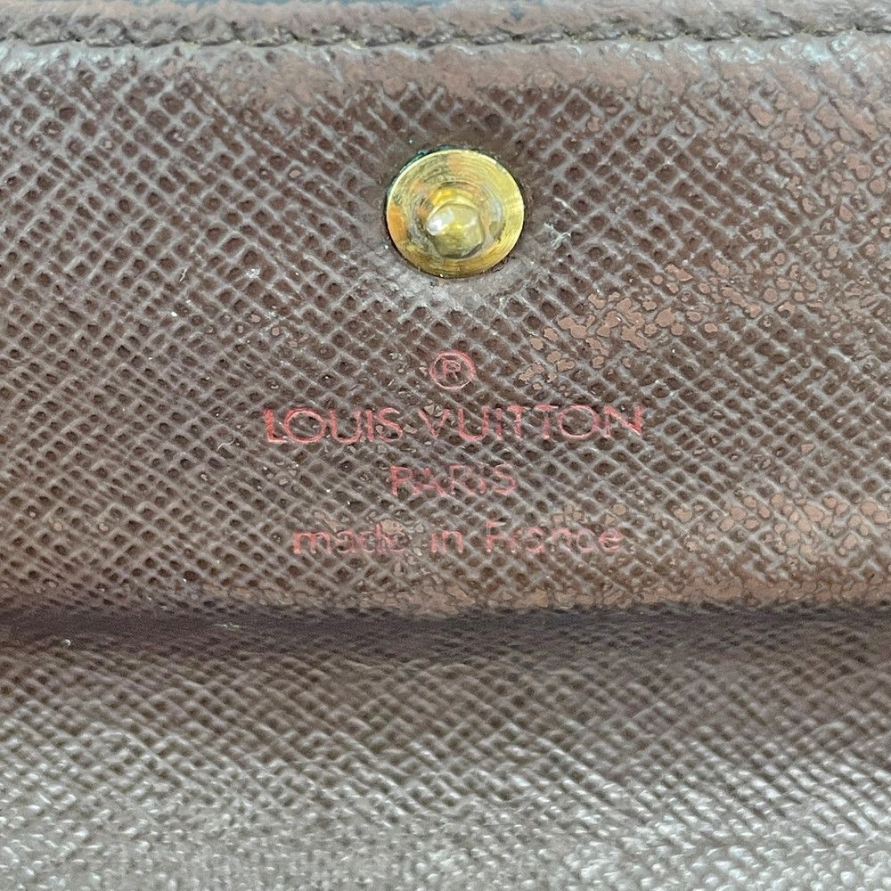 ルイ・ヴィトン LOUIS VUITTON 長財布 ダミエ ポルト モネ クレディ