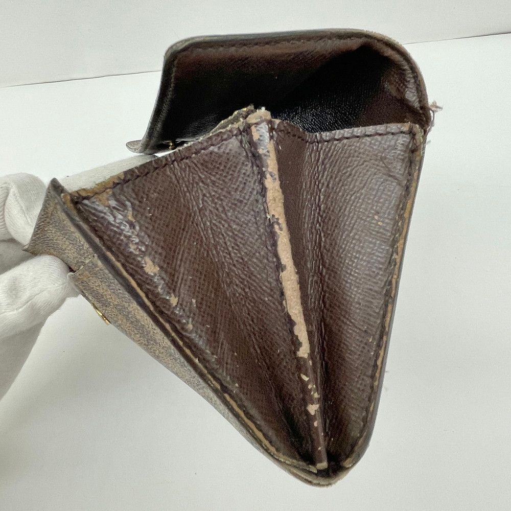 ルイ・ヴィトン LOUIS VUITTON 長財布 ダミエ ポルト モネ クレディ