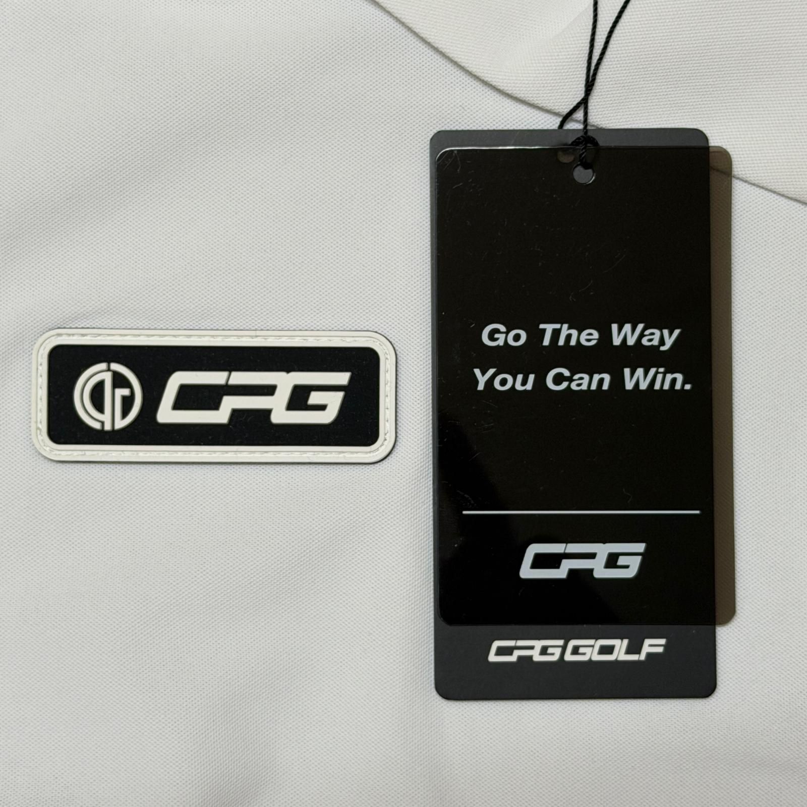 参考上代19800円 未使用 CPG GOLF バイカラーノースリーブシャツ