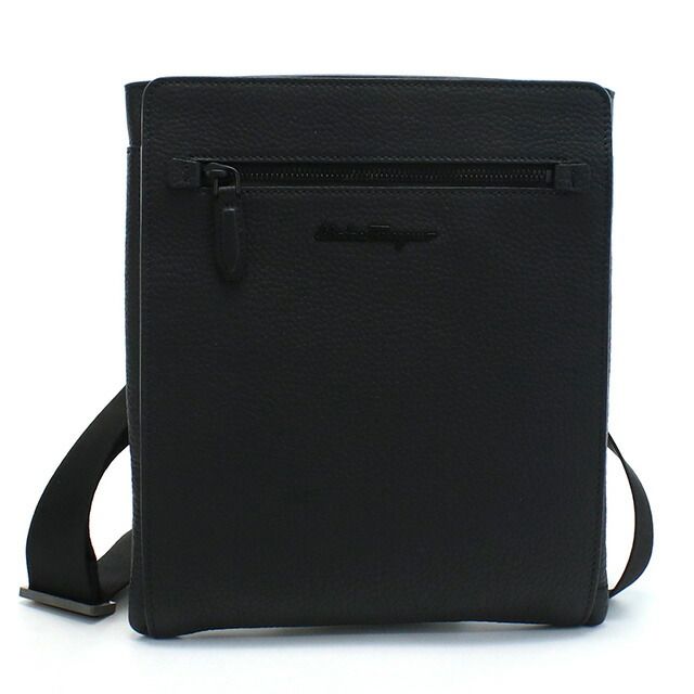【新品】フェラガモ FERRAGAMO 斜め掛け ショルダーバッグ メンズ 24-0131