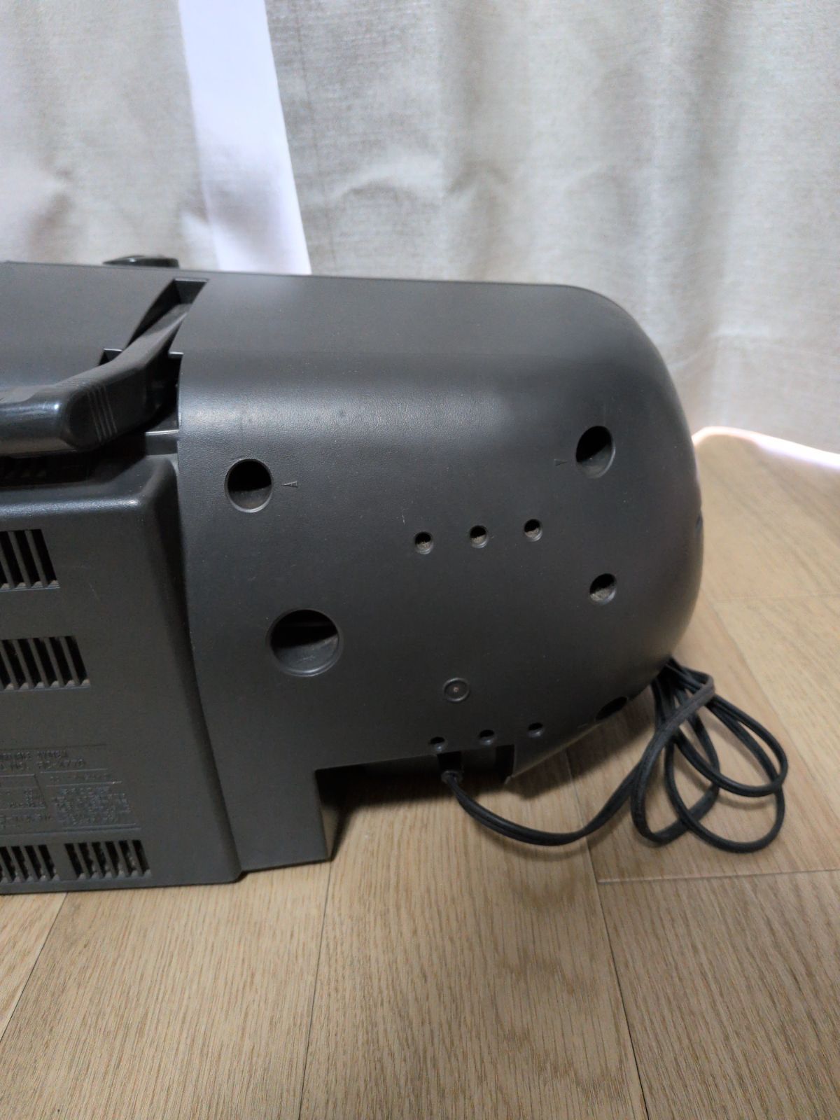 レトロ】Victor (ビクター) バブルラジカセ CD PORTBLE SYSTEM RC-X770