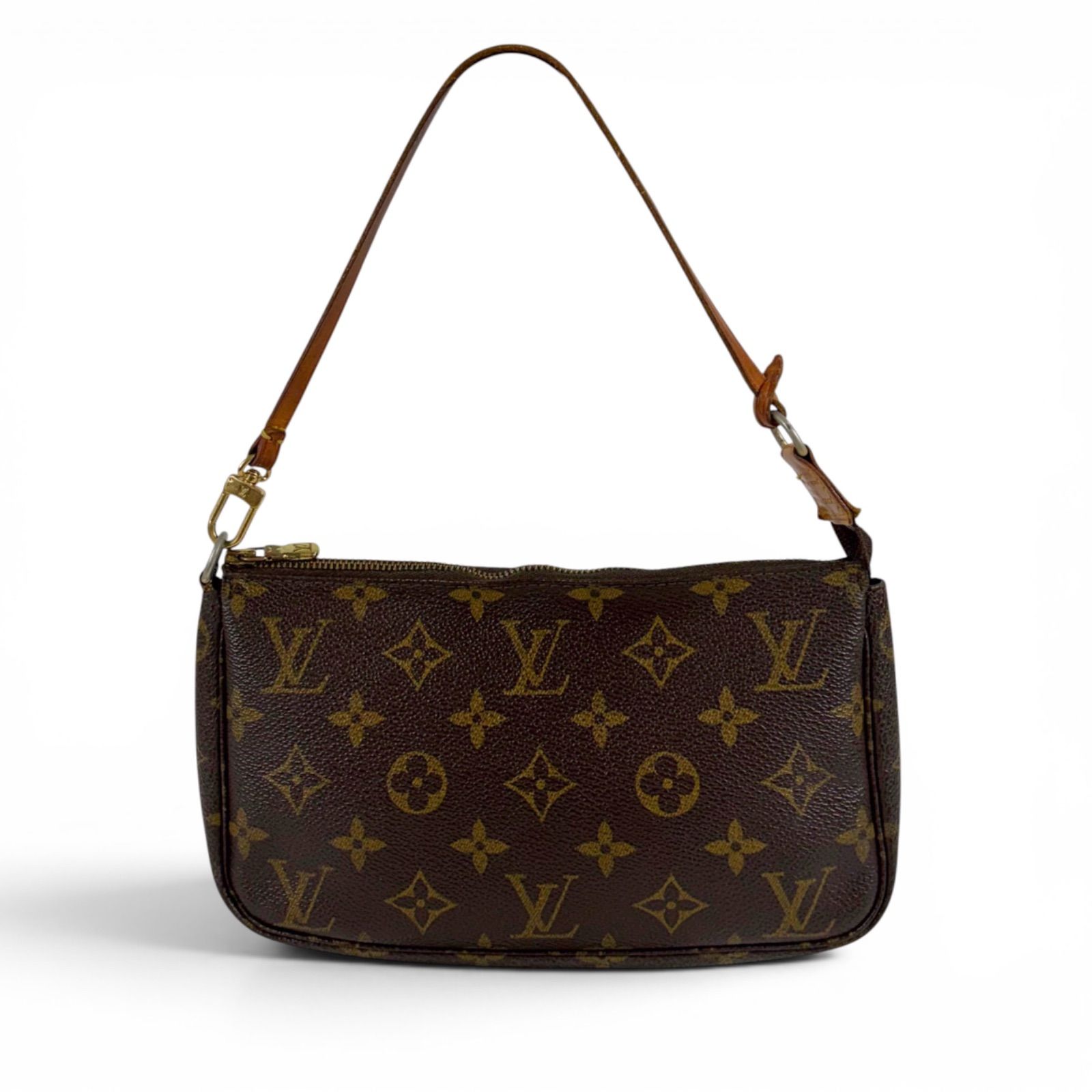 Louis Vuitton モノグラム ポーチ　アクセソワール　ハンドバッグ ルイヴィトン LOUIS VUITTON アクセソワール ポシェット モノグラム