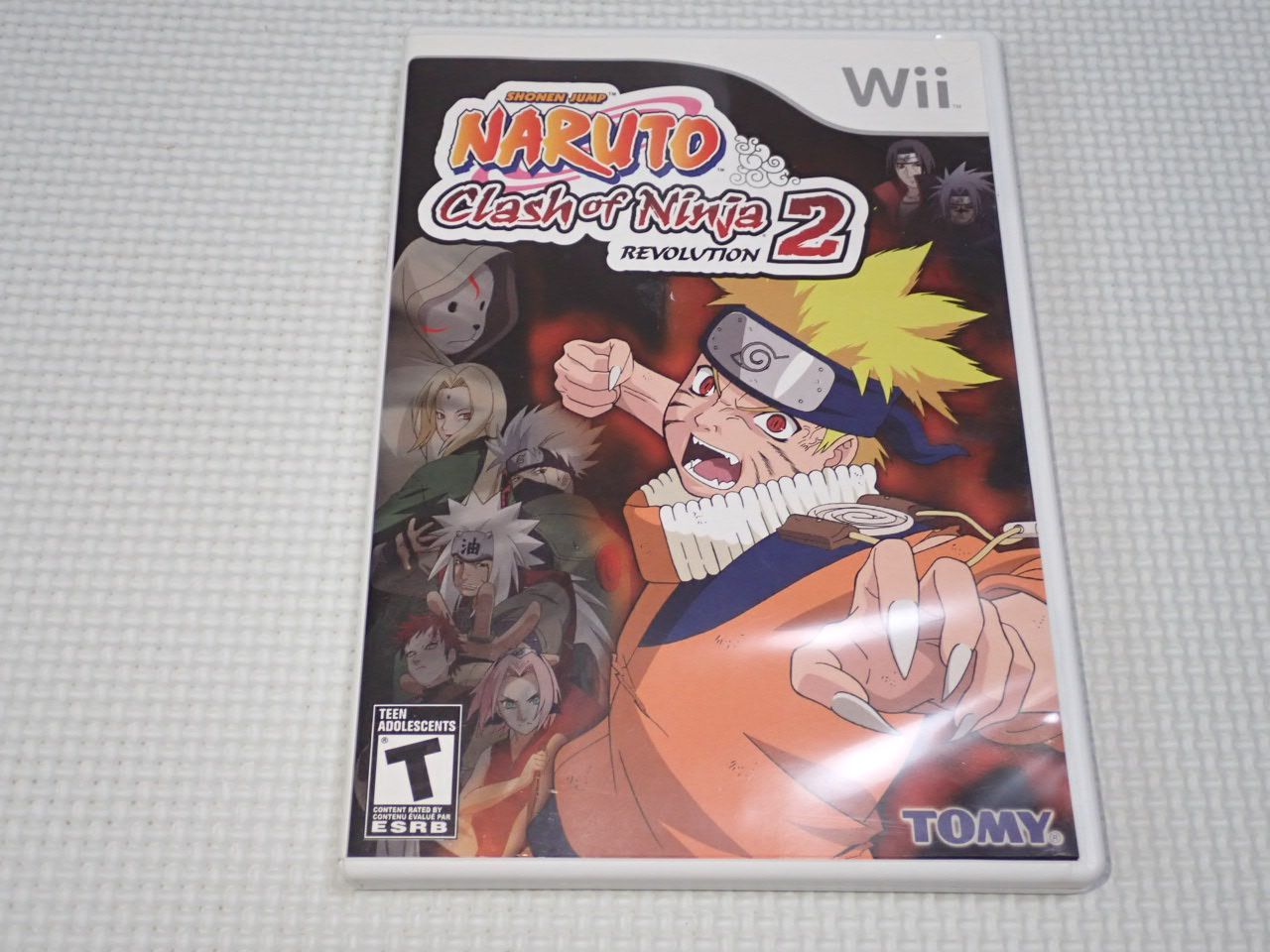 Wii★NARUTO Clash of Ninja REVOLUTION 2 海外版 北米版 ハガキ付★箱付・説明書付・ソフト付★動作確認済
