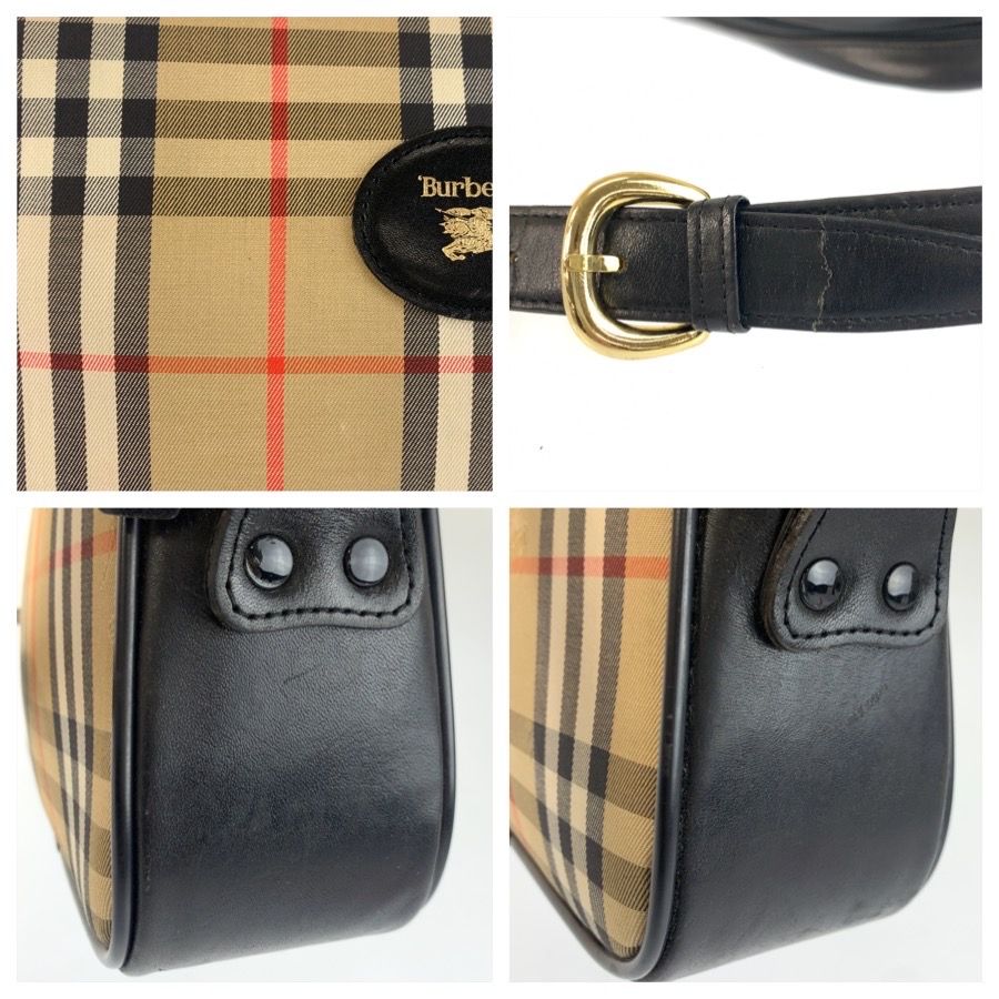 美品 Burberrys バーバリーズ ヴィンテージ シャドーホース チェック柄
