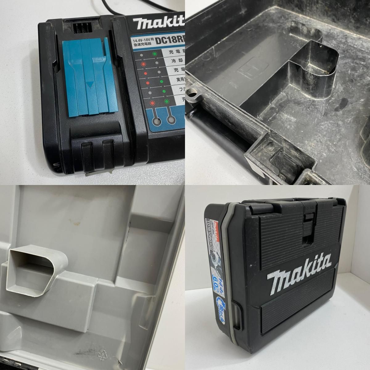 【加古川店】 makita 14.4V充電式インパクトドライバ TD161DRGX 基本仕様 最大締め付けトルク：175 N・m 【424】 加古川店】 makita 14.4V充電式インパクトドライバ TD161DRGX 基本仕様