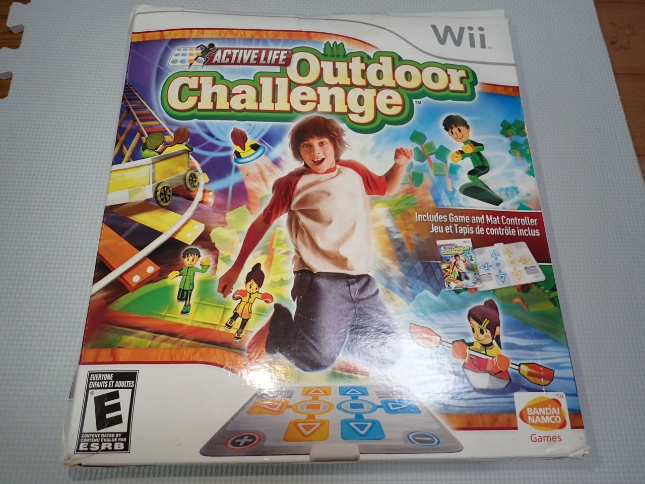 Wii☆ACTIVE LIFE Outdoor Challenge 海外版 北米版 (ソフト新品未開封