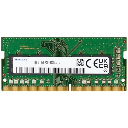 サムスン 16GB DDR4 3200MHz (PC4-25600) (PC4-3200AA) CL22 SODIMM 1Rx8 シングルランク 1.2V 260ピン ノートパソコン、ラップトップ用RAMメモリyu