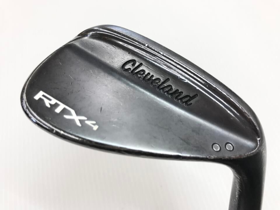 クリーブランド　RTX-4 ブラックサテン　50度　ダイナミックゴールド　Sフレックス　ウェッジ　中古【最短即日発送】