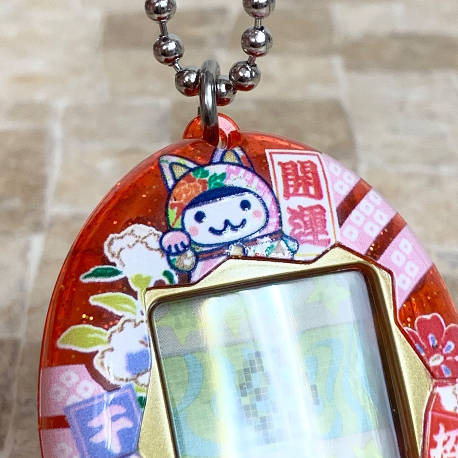 Original Tamagotchi 招き猫みみっち inspired by 江戸木目込人形 GEN2