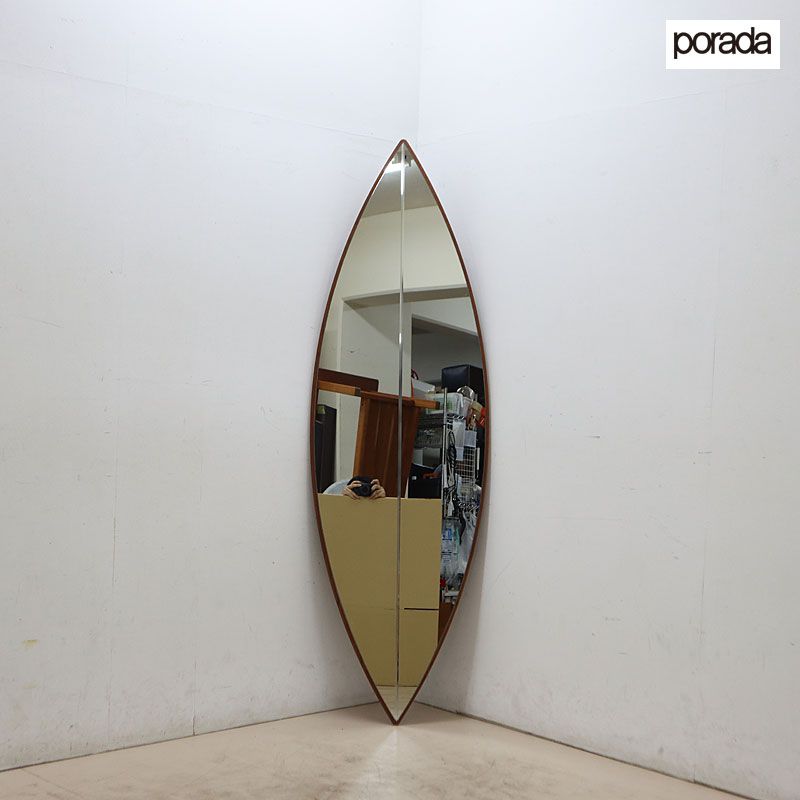 【美品】 porada ポラダ サーフ 1 ミラー porada ポラダ ACTUS アクタス SURF1 MIRROR サーフ1 ミラー/姿見/鏡